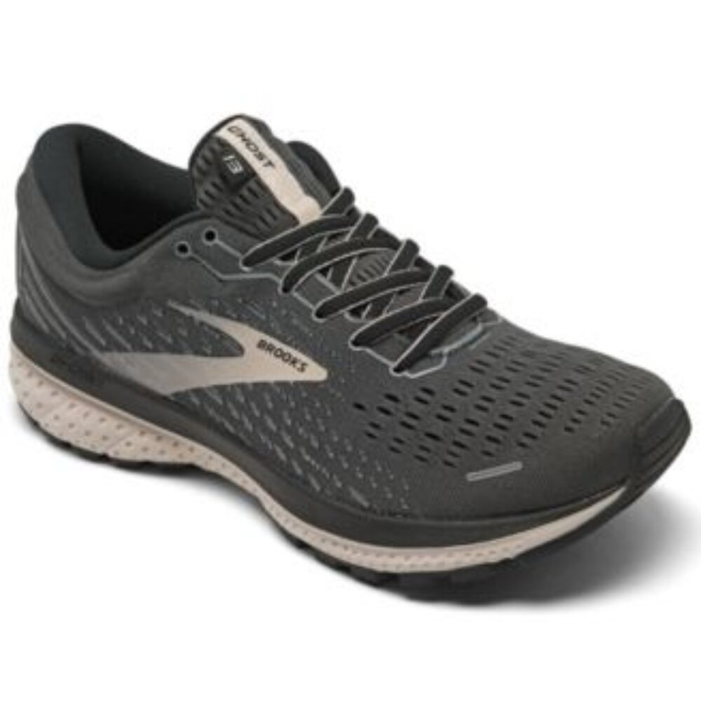Brooks Women's Charcoal Gray Ghost 13 Mesh Athletic Running Shoes Size‎ 9.5